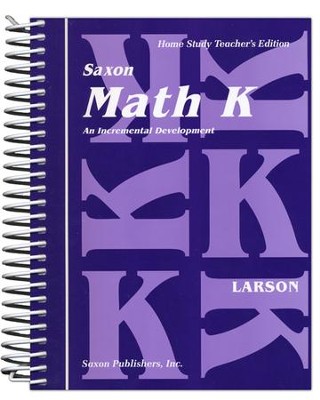 Saxon Math K